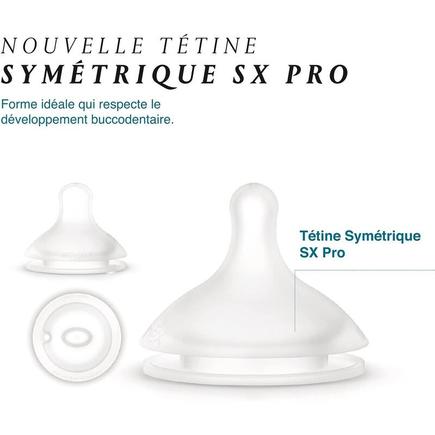 2 Tétines Symétriques SX PRO Silicone 3M+  SUAVINEX - 3