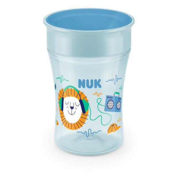 Magic Cup 360 silicone Bleu 8m+ NUK