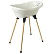 Kit Baignoire VASCO 5 en 1 Blanc Muguet : Baignoire + Pied + Vidange + Transat + Thermomètre THERMOBABY - 4