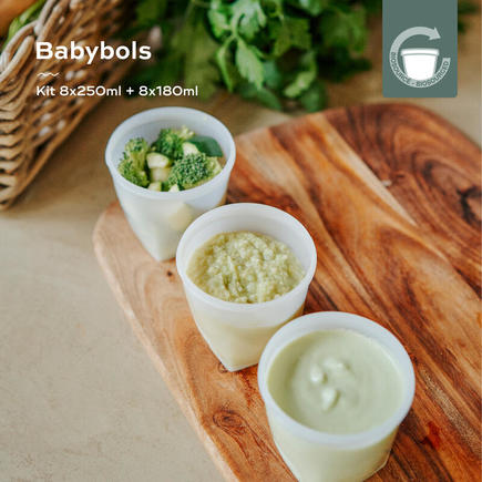 Babybols Biosources kit 8 x 250 + 8 x 180 BABYMOOV - 5