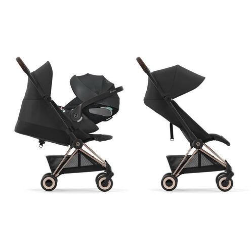 Poussette Coya Matt Black - Mirage Grey CYBEX, Vente en ligne de