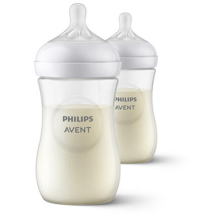 Lot de 2 Biberons Natural 260 ML AVENT