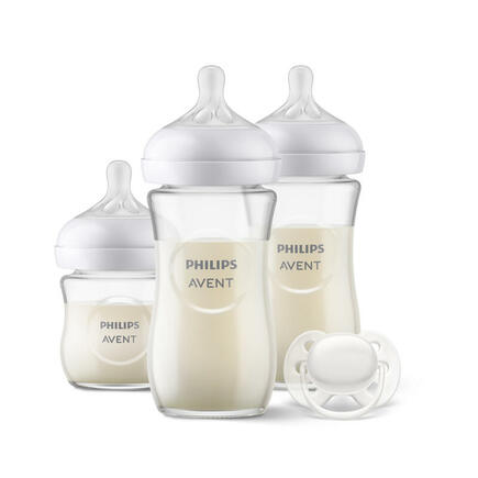 Coffret de Naissance Biberon Verre Natural AVENT, Vente en ligne