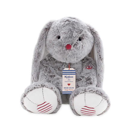 Lapin Prestige 55 cm Gris KALOO