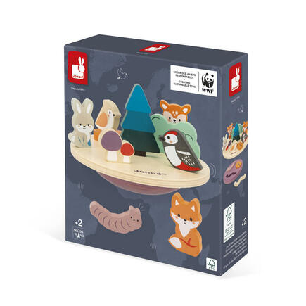 Jouets empilables en bois Jeux d'équilibrage Jeux de puzzle Jouets pour