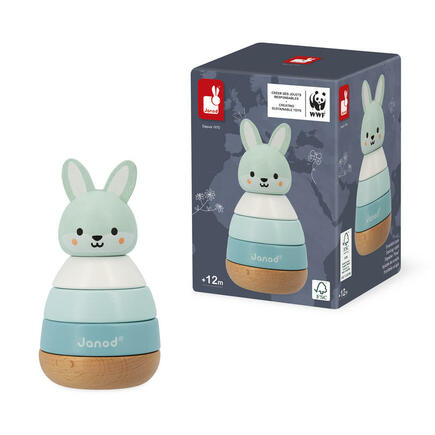 Empilable lapin - partenariat WWF® JANOD - 5