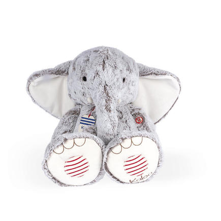 Eléphant Noa Prestige 55 cm Gris KALOO