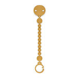 Attache-Sucette Silicone Moutarde
