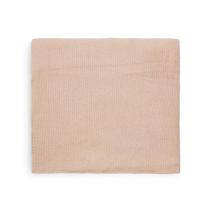 Couverture 100x150cm Basic Knit Pale Pink JOLLEIN