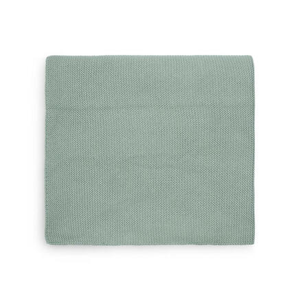 Couverture 100x150cm Basic Knit Forest Green JOLLEIN