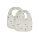 Lot de 3 langes bébé marins - 70x70cm - Cap Ferret