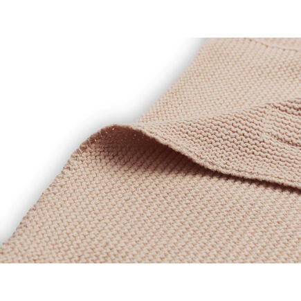 Couverture 100x150cm Basic Knit Pale Pink JOLLEIN - 3