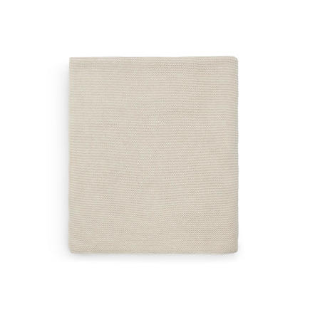 Couverture 100x150cm Basic Knit Nougat JOLLEIN