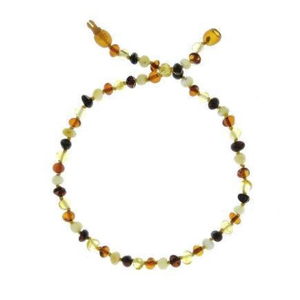 Collier Enfant Ambre Baltique Mix BALTIC WAY SHOP