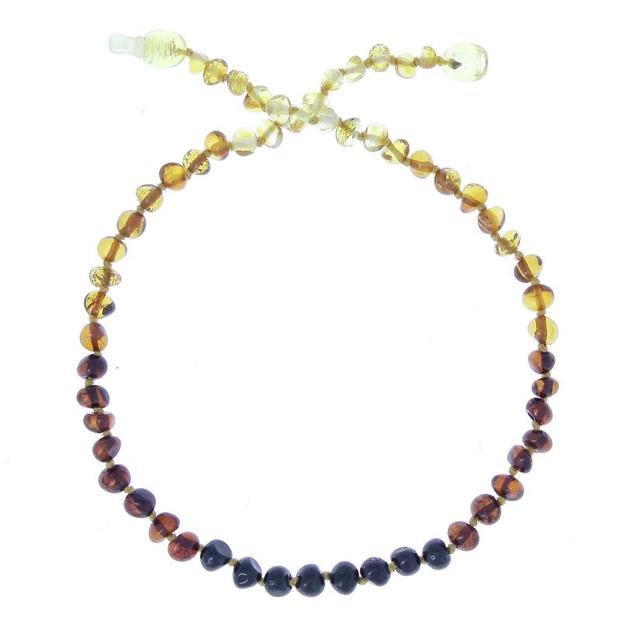 Collier Enfant Ambre Baltique Rainbow BALTIC WAY SHOP