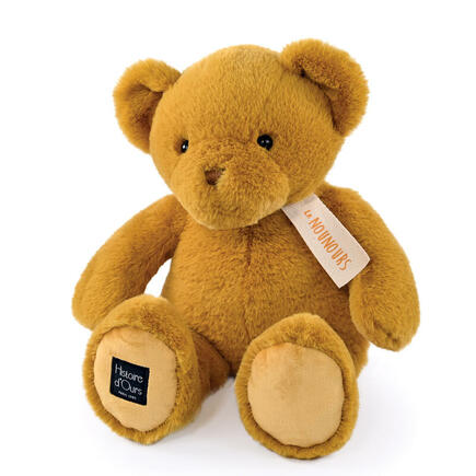 LE NOUNOURS Ocre 40 cm HISTOIRE D'OURS