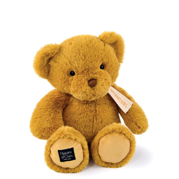 LE NOUNOURS Ocre 28 cm HISTOIRE D'OURS