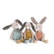 Doudou Lapin Ocre Trois Petits Lapins MOULIN ROTY - 5
