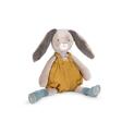 Doudou Lapin Ocre Trois Petits Lapins MOULIN ROTY