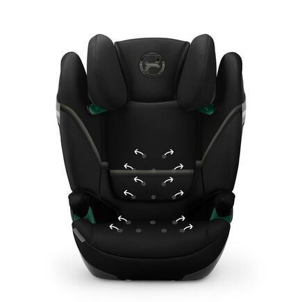 Siège-auto Solution S2 I-Fix Moon Black CYBEX