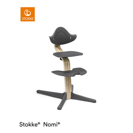 Chaise Nomi® Natural Anthracite STOKKE
