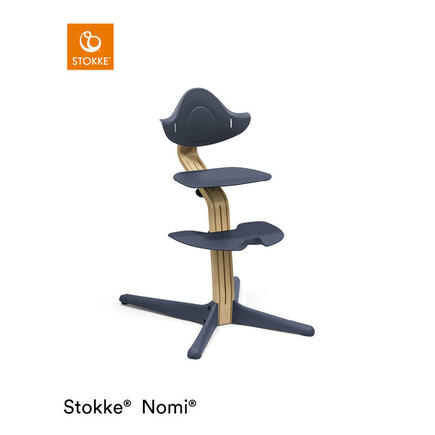 Chaise Nomi® Oak Navy STOKKE