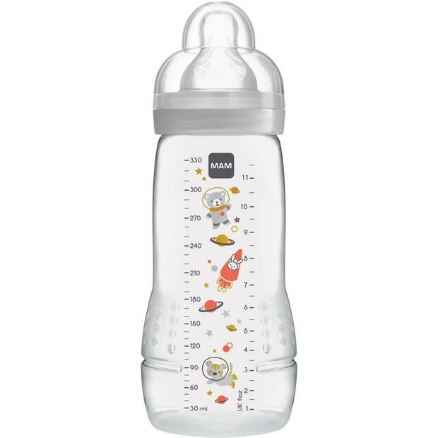 Biberon Easy Active 2ème âge Décoré 330ml 6m MAM, Vente en ligne