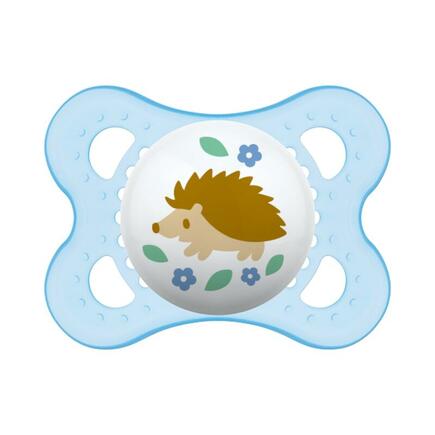 2 Sucettes Décor Animaux 2-6m Silicone MAM - 2