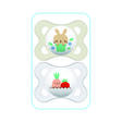 2 Sucettes Décor Animaux 2-6m Silicone MAM - 9