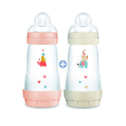 Biberon Anti-Colique 260ml 0-6m Débit 2 MAM