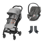 Poussette DUO BEEZY Lava Grey Cloud Z2 Soho Grey