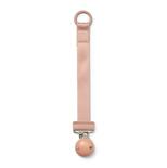 Attache-tétine en bois Faded Pink