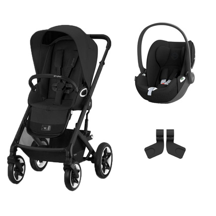 Poussette DUO TALOS BLK Moon Black Cloud T I-Size Sepia Black CYBEX