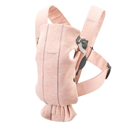 Porte-Bébé Mini Jersey 3D Rose Poudré BABYBJÖRN