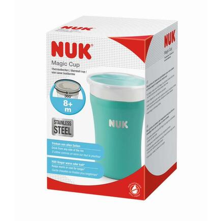 Mini Magic Cup Inox - Bleu 8m+ NUK - 2