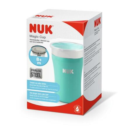 Mini Magic Cup Inox - Bleu 8m+ NUK - 3