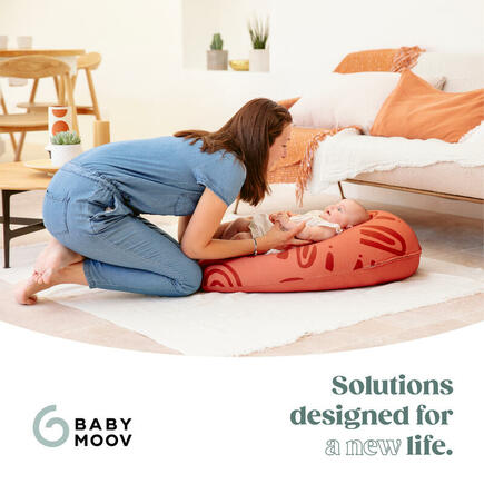 Coussin de grossesse B.LOVE Earth Terracotta BABYMOOV - 6