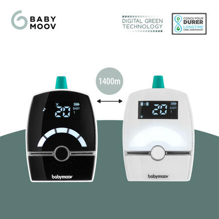 Premium Care Babyphone Audio - 1400 mètres BABYMOOV - 6
