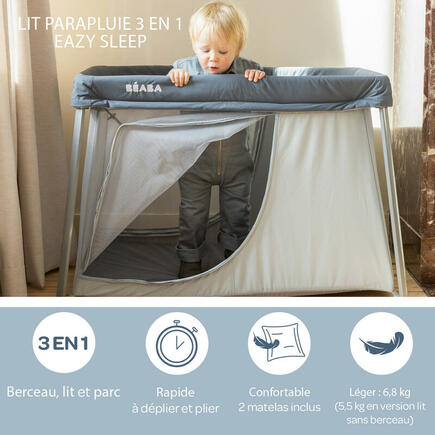 Bébé 9 Tahiti - Découvrez le lit parapluie 2 en 1 avec ses