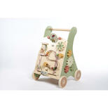 Chariot de marche en bois BOHO CHIC