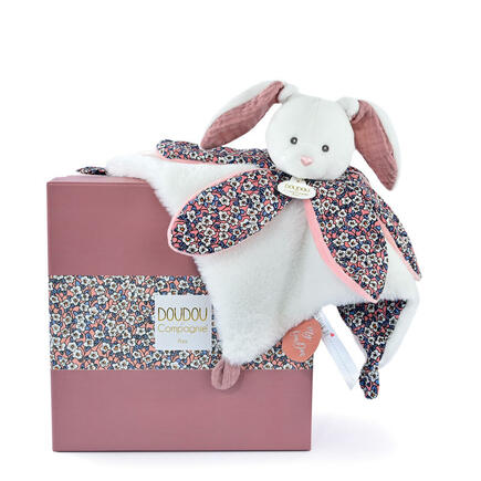 Doudou Lapin Rose Bohaime Pétale Rose DOUDOU ET COMPAGNIE - 3