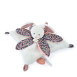 Doudou Lapin Rose Bohaime Pétale Rose