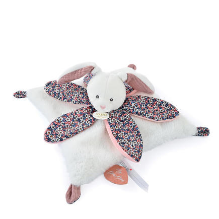 Doudou Lapin Rose Bohaime Pétale Rose DOUDOU ET COMPAGNIE - 2