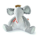 Doudou Éléphant gris