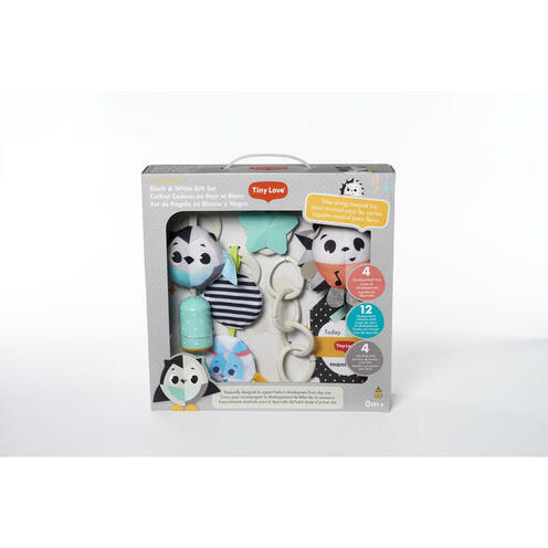 Coffret Cadeau Jouets d'éveil Noir et Blanc TINY LOVE, Vente en