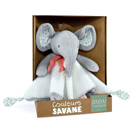 Doudou Éléphant gris DOUDOU ET COMPAGNIE, Vente en ligne de Doudou et  peluche