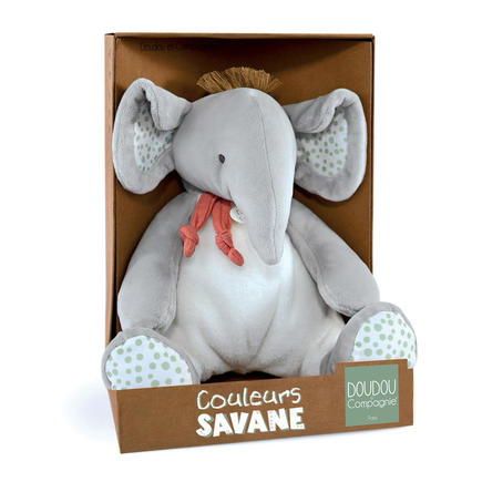 Doudou Éléphant gris DOUDOU ET COMPAGNIE - 3