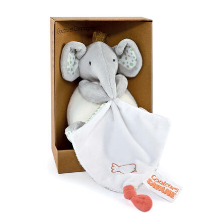 Doudou Éléphant gris DOUDOU ET COMPAGNIE