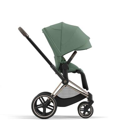 Poussette e-PRIAM Chrome Black Leaf Green 2023 CYBEX - 6