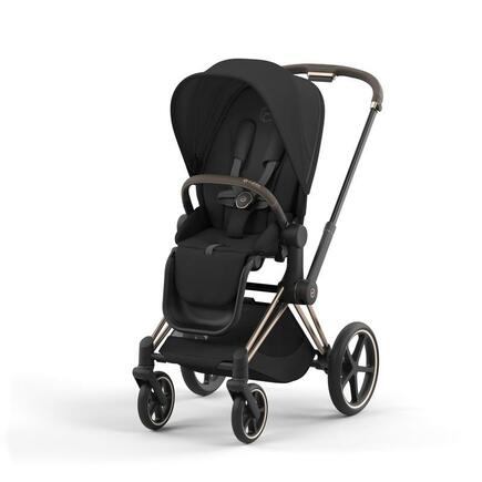 Poussette e-PRIAM Chrome Black Sepia Black 2023 CYBEX - 4